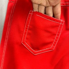 70s Womens Mod Wide Leg Flare Western Heritage Hot Red Pants Flare 28″ Waist