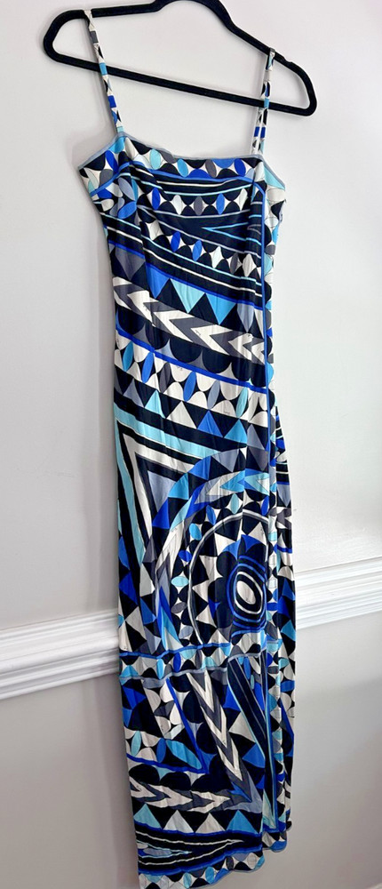 Rare 1960’s Emilio Pucci One Piece Silk Dress/Pant Jumper Lord & Taylor Italy Sm