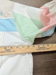 Vintage 90s Koret Francisca Patchwork Boho Grandmacore Bomber Jacket Womens Med