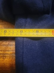 Vintage Maurice Womans M 100% Wool Dark Blue Made In Ukraine
