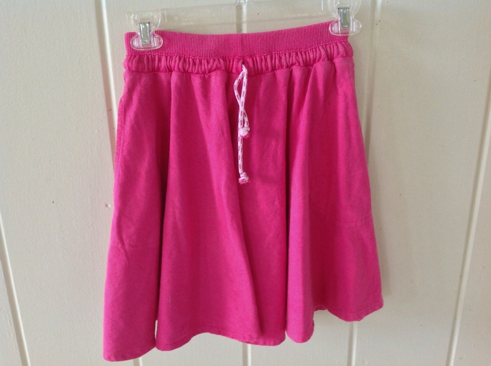 Ocean Pacific Vintage 1980’s Rare Cotton Pull On Skater Style Skirt With Pockets