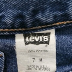 Vintage 90s Levi’s 17501 Women’s High Rise Mom Tapered Jeans Made in USA 25×30