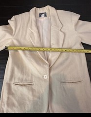 Best American Clothing Co. Womens Large Lined Jacket Wool Blend Vintage Yellow