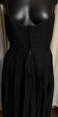 Women’s 1980’s Neiman Marcus Layered Cotton Party Dress Spaghetti Straps Size M