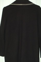 Vintage wool blend blazer jacket women’s black beige medium ASCENTE 40 in chest