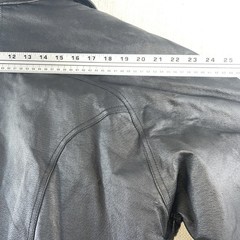 Wilsons The Leather Experts Leather Bomber Jacket Men SZ-Large Black Motorcycle