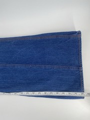 Vtg 70s N’est Ce Pas?STAR BUTT Jeans Bell Bottom Belted Denim Disco 28×32 W/belt