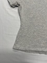 SKIMS Cotton Jersey T-Shirt in Light Gray Size M Shapewear Athleisure Kardashian