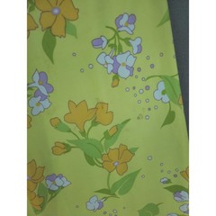 Dalton Wide Leg Pants Womens 14 Yellow Floral Retro 70s Polyester NEW