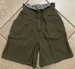 Vintage Buzios No Problem Shorts Green Women’s Size Medium Cotton Brazil