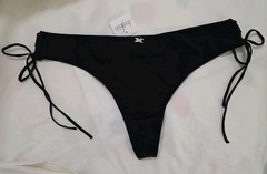 Fredericks of Hollywood Sexy Black Side Tie Panties Style 3339 Lg Modern Vintage