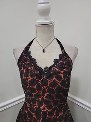 VTG 1950s Mid-Century Pink Chiffon/Cupcake Prom Party Dress