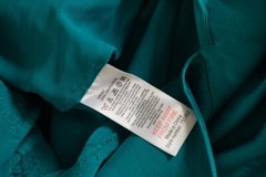 Vintage turquoise dress made of natural silk Monsoon, UK14