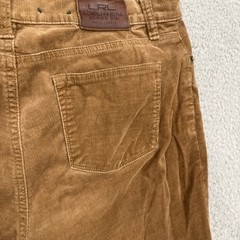 Lauren Jean Co Ralph Pants Womens Size 10 Petite Brown Corduroy Straight Vintage