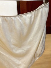 Vintage Silky Brown Nylon Panty High Waist Sissy Bikini Sheer Briefs Sz.9/2XL