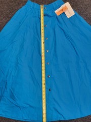 Vintage 90s LizSport Adult Womens Size Medium M Blue Teacher Skirt A-Line New