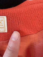 Vintage 60’s Pendleton Wool Cropped Jacket Jackie O – Mad Men Big Button XS-S