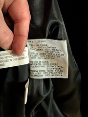 Michael Hoban Classic Leather Coat