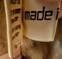 Vintage Women’s Authentic Sheepskin Shearling Coat ~ Size 12 * Runs Small