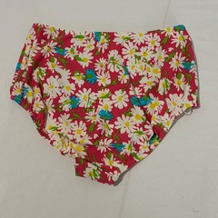Y2K Sea Waves Tankini Swimsuit Womens 14 Retro Daisy Floral Cottagecore VTG USA