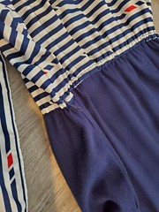 Sears Vintage 1970s The Shirtdress Longsleeve Blue Secretary Sz 10