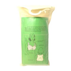 Bandeau Back Up Bra Size 34D By Sarong Back Shoulder Support Union Made USA NEW