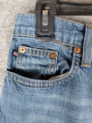 Y2K Lauren Jeans Co Ralph Lauren Jeans Capris Womens Size 4 30×22 Med Wash Blue