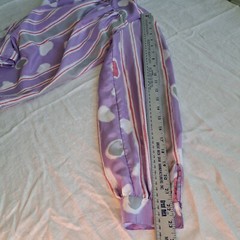 Gianna Blouse Womens Size 8 (Med) Light Purple, Pink And White Vintage