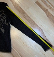 Vintage Moschino Cheap and Chic Mohair Cardigan Women’s 46 Made in Italy