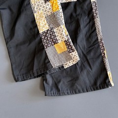 Vintage 1970s Handmade Patchwork Bell Bottom Pants | Sz 0 | Very Rare Folk Art