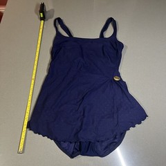 Vintage Union Made Women’s Swim Suit Swim Navy Dress Robby Len Unknown Size