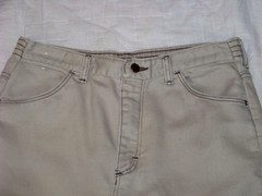 Vintage Lady Maverick Khaki Jeans – Size 14 (28″ Inseam) – Style A1165KH