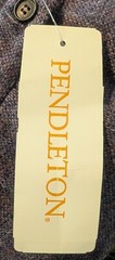 Pendleton Vtg Pure Wool Lined Trouser Pants Purple Tweed Deadstock 13.75x 31.5