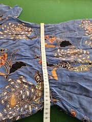 Vintage Batik Suryono Asia Indonesia Boho 60s 70s Cotton Dress Hippie Size S-M
