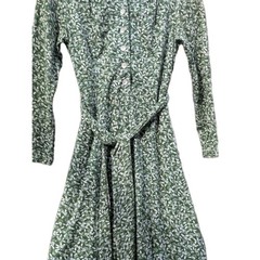 Sm VTG 70’s (SEE CLOSE UP PHOTOS) Women Dress Bonwit Teller Mad Men Faces
