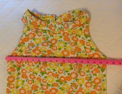 Vintage 60s Mod Daisy Floral Mini Shift Dress – very lovely!