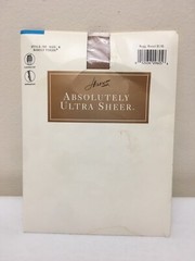Vintage 2000 Hanes Absolutely Ultra Sheer Style 707 Size B