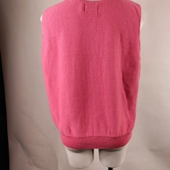 Folio By Fire Islander Women Sweater Vest Size 42 Barbie Vintage