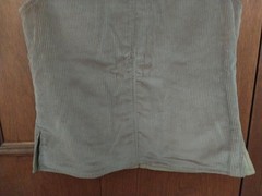 Vintage Corduroy Vest,”Paula Saker”Size12,Wood Buttons w/2 Lower Front Pockets