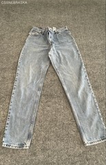 Vintage Y2K Levi’s Women’s 550 Relaxed Tapered Light Wash Blue Jeans Sz 12L