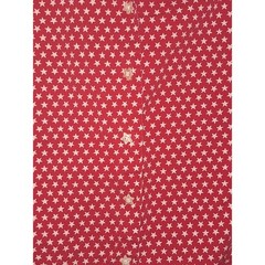 Vintage Fashion Bug Sleeveless Button Up Stars 4th July Size 30/32 Blouse Top