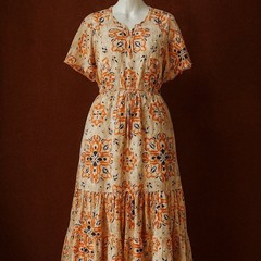 Joie Bohemian Dress SZ Small Floral Cottage Fairy Whimsy Sustainable Ethical