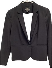 Worthington Petite Medium Black Jacket, Job Office Blazer P Work Church Dress