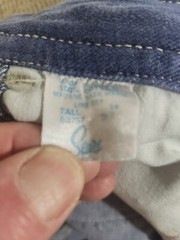 vintage 1970’s sears 80’s denim jeans womens 14 tall cotton high waist 29 1/2 W