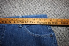 Riders Relaxed Fit Women’s Blue Denim Jeans Size 14P Petite 27″ Inseam Cotton
