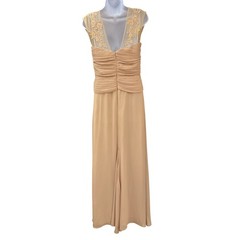 Vintage Joseph Ribkoff Evening Gown Old Hollywood Regencycore Grecian Glamour
