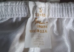 Vintage 60s Texsheen Half Slip Lingerie NOS shadow Panel No cling Sz S USA
