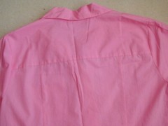 NWT Vintage Karen Scott 100% Cotton Pink Short Sleeve Blouse Top Size L Large