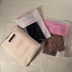 Vintage Lot of 3 Pantyhose Plus Size 3X and 3x-4X