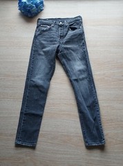 Vintage Levi’s 501 Premium Button Fly Charcoal Slim Leg Jeans Women 25×28 Mexico